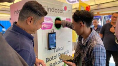 Jaga Lingkungan Indonesia, Indosat Sulap Sampah Jadi Pulsa