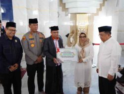 JK Jadi Saksi, Yayasan Hadji Kalla Bantu Sound System Masjid Kubah 99 Asmaul Husna Makassar