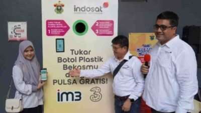 CSR Indosat Ooredoo Hutchison Peduli Lingkungan, Sampah Jadi Pulsa