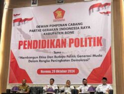 Pendidikan Politik Gerindra Bone Bekali Pemuda Pentingnya Etika