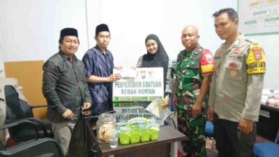 Baznas Bone Bantu Biaya Bedah Rumah Tiga Warga Kelurahan