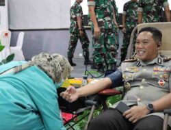 Misi Sosial HUT Ke-79 di Brimob Polda Sulsel: TNI hingga Tukang Ojek Sumbang Darah