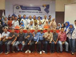 Nukhrawi Nawir Terpilih Aklamasi Ketum IKA SMP Negeri 1 Pitumpanua Wajo