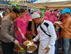 Dukung Program Presiden Prabowo, Polres Pelabuhan Bagikan 1.000 Porsi Makanan Bergizi Gratis