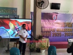 Pengukuhan Pengurus Pusat IKA Smapat Makassar 2025 – 2029, Ini Pesan Ketua Muchlis Nawa