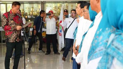 Pengurus IKA Smapat Dikukuhkan, Begini Pesan Pj Gubernur Sulsel Prof Fadjry Djufry