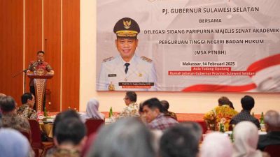 Program Prioritas Presiden Prabowo, Begini Pesan Prof Fadjry Djufry untuk Guru Besar, Rektor, dan MSA