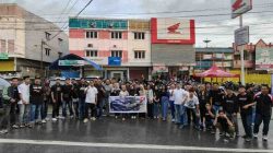 Sambil Edukasi Keselamatan, 100 Bikers Ramaikan Ramadhan Bikers Honda di Kendari