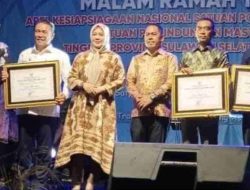 Satpol PP Bone Juara 3 Lomba Defile