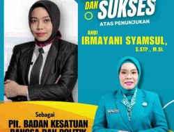 Pemda Bone Tunjuk Perempuan Cantik Jadi Plt Kaban Kesbangpol, Ini Sosoknya