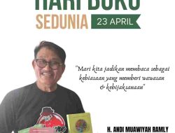 Pesan Hari Buku Sedunia, Amure: Jadikan Kebiasaan Memberi Wawasan dan Kebijaksanaan