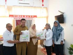 May Day 2025, Pelindo Regional 4 Serahkan Bantuan Paket Sembako untuk Buruh di Sulsel