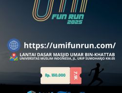 Sambut Milad ke-71, UMI Gelar UMIFUNRUN 7.1K – Hadiah Total Rp12 Juta & Guest Star Rizcky de Kaizer!