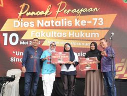 Dies Natalis ke-73 FH Unhas, Wali Kota Munafri Ajak Civitas Akademika FH dan Alumni Perkuat Sinergitas