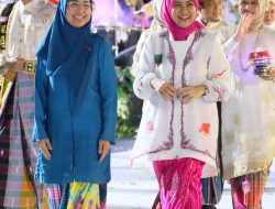 Makassar Unjuk Budaya, Aliyah Mustika dan Melinda Aksa Meriahkan Karnaval APEKSI di Surabaya