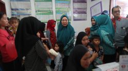 Dorong Peningkatan Layanan Kesehatan, Ketua TP PKK Tinjau Posyandu Era Baru Nusa Indah 4