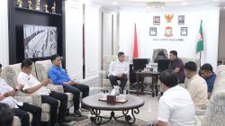 Temui Wali Kota Munafri, HMI Sulsel Tegaskan Dukung Program Pemkot Makassar