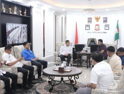 Temui Wali Kota Munafri, HMI Sulsel Tegaskan Dukung Program Pemkot Makassar
