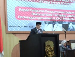 Jaga Soliditas Eksekutif-Legislatif, Munafri-Aliyah Kompak Hadiri Paripurna Terkait LKPJ 2024