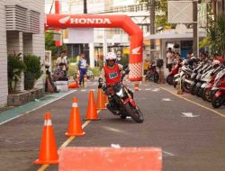 Ratusan Bikers Honda Community di Makassar Ramaikan Safety Riding Competition 2025 Asmo Sulsel