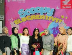 80 Wanita Cantik Ramaikan Acara Scoopy Velocreativity Bersama Asmo Sulsel