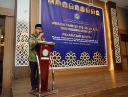 Wabup Andi Akmal Tantang Lulusan Ponpes Modern Al-Junaidiyah Biru Bone