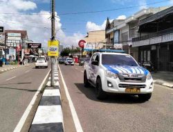 Satlantas Polres Bone Pengamanan Jalur Kunjungan Kapolda Sulsel Cek Kesiapan Lawatan Kapolri