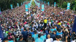 Gubernur Andi Sudirman Sulaiman Lepas Puluhan Ribu Peserta Fun Run Luwu Timur 2025 dan Anti Mager Sulsel