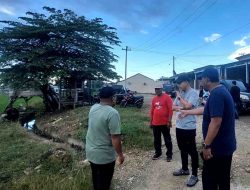 Wabup Bone Cek Lokasi Dugaan Limbah Perumahan Cemari Lahan Pertanian Warga