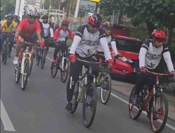 Gowes Bersama SCC Start di Makosat Brimob Polda Sulsel: Taklukkan Rute 45 Km