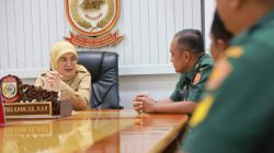 Bangun Sinergitas, Aliyah Mustika Ilham Berbincang Dengan Kepala Lemasmil IV Makassar