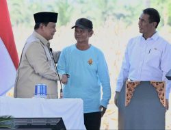 Presiden Prabowo Bersyukur Ada Sosok Mentan Andi Amran