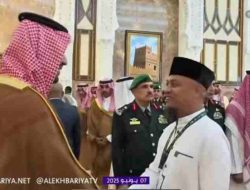 Hangatnya Kebersamaan Gubernur Sulsel Andi Sudirman dengan Putra Mahkota Kerajaan Arab Saudi di Istana