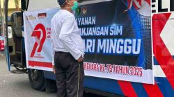 HUT Bhayangkara 79 2025, Satlantas Polres Bone Hadirkan Layanan SIM Keliling di Car Free Day