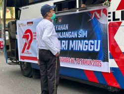 HUT Bhayangkara 79 2025, Satlantas Polres Bone Hadirkan Layanan SIM Keliling di Car Free Day