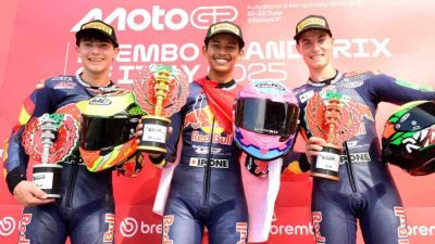 Tekad CBR Series Mengulang Full Senyum di Sirkuit Mandalika