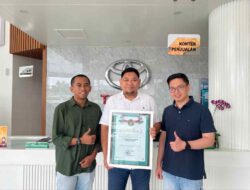 Hari Lingkungan Hidup Sedunia 2025, Kalla Toyota Alauddin Raih Penghargaan Bengkel Terbaik Tingkat Kota Makassar