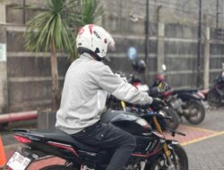 Tips Selamat Berkendara Asmo Sulsel: Pakai Helmet Berwarna Cerah