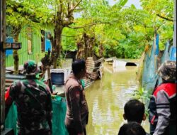 Banjir Menerjang Panyula Bone, 50 Rumah Warga Terisolir