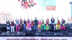 DPD KNPI Makassar Apresiasi Kegiatan Makassar International Marching Fest 2025