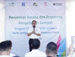 PLN Dukung Sarpras Bank Sampah Bone, Wabup Andi Akmal Sebut Kolaborasi