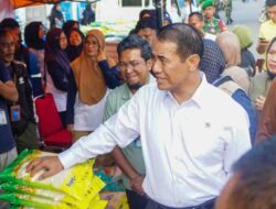 Mentan Andi Amran Intervensi, Target Harga Beras Turun Maksimal 2 Minggu ke Depan