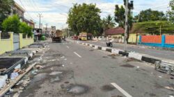 Balapan Usai, Sampah Berserakan di Lokasi Kapolres Cup Bhayangkara Drag Night