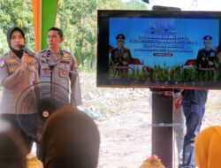 Aliyah Letakkan Batu Pertama Pembangunan SPPG Polres Pelabuhan Makassar
