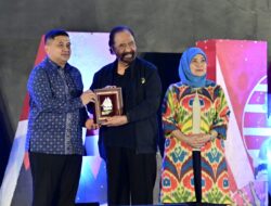 Dihadapan Surya Paloh, Munafri: Kami Siap Berikan Pelayanan Maksimal