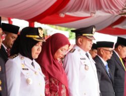 Perkuat Kolaborasi, Appi – Aliyah Hadiri Upacara Kenegaraan di Rujab Gubernur Sulsel