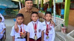 Tiga Siswa SD Inpres Taeng Taeng Harumkan Nama Sekolah lewat Prestasi