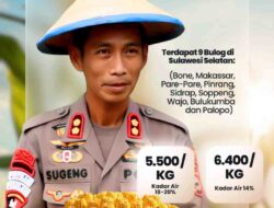 Kapolres Sugeng Garda Terdepan Kawal Ketahanan Pangan Jagung di Bone