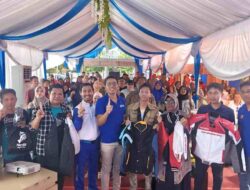 Hajatan Cabang Gowa FIFGROUP, Asmo Sulsel Edukasi Safety Riding