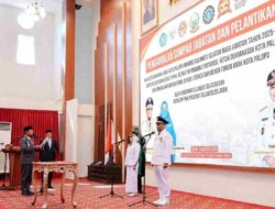 Naili dan Akhmad Syarifuddin Dilantik Wali Kota dan Wakil Wali Kota Palopo, Ini Wejangan Gubernur Sulsel